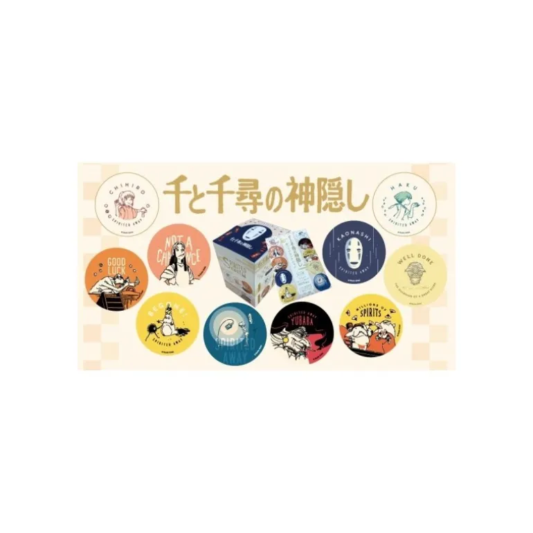 Assortiment de 10 Badges Anniversaire Chihiro - Le Voyage de Chihiro