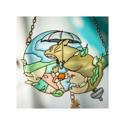Attrape-soleil vitrail Totoro - Mon Voisin Totoro