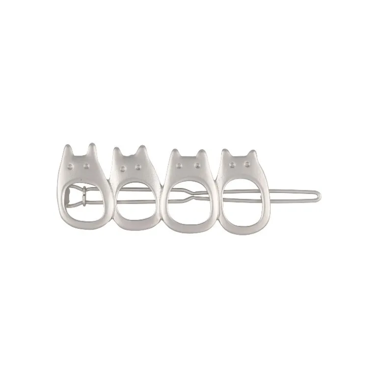 Bijou Barette Guirlande Totoro Blanc Metal- Mon Voisin Totoro
