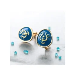 Bijou Boucle d’oreilles à Clips Cristal Volucite - Le Château dans le