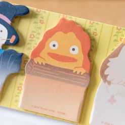 Bloc Memo Calcifer, Hihn & Navet - Le Château ambulant