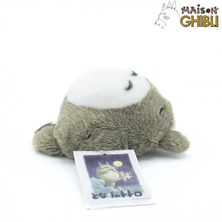 Peluche Fluffy Beanbag Totoro Gris Allongé - Mon Voisin Totoro