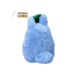 Peluche Nakayoshi Totoro Bleu avec feuille - Mon Voisin Totoro